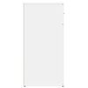 vidaXL Aparadores 2 unidades madera de ingenier&iacute;a blanco 79x38x80 cm