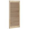 vidaXL Puerta de Armario con puerta 2 pcs Natural 49,5 x 2,1 x 110 cm