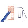 vidaXL Parque infantil de exterior madera maciza Douglas
