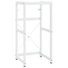 vidaXL Estructura de lavabo de hierro blanco 40x38x31 cm