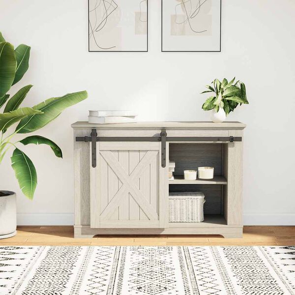 vidaXL Kit de puerta corredera de armario acero carbono 91 cm