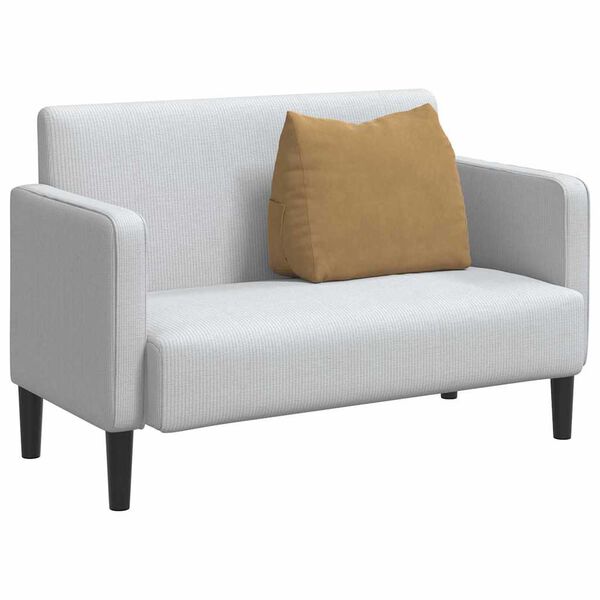 vidaXL Cojín de Espalda Marrón 60 x 20 x 50 cm Tela de pana