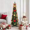 vidaXL &Aacute;rbol de Navidad artificial con 100 LED Verde 155 cm PVC