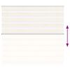 vidaXL Estor cebra beige m&aacute;rmol tejido ancho 160,9 cm poli&eacute;ster