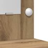 vidaXL Mesa de tocador con caj&oacute;n 2 pcs Marr&oacute;n 40 x 41 x 75 cm