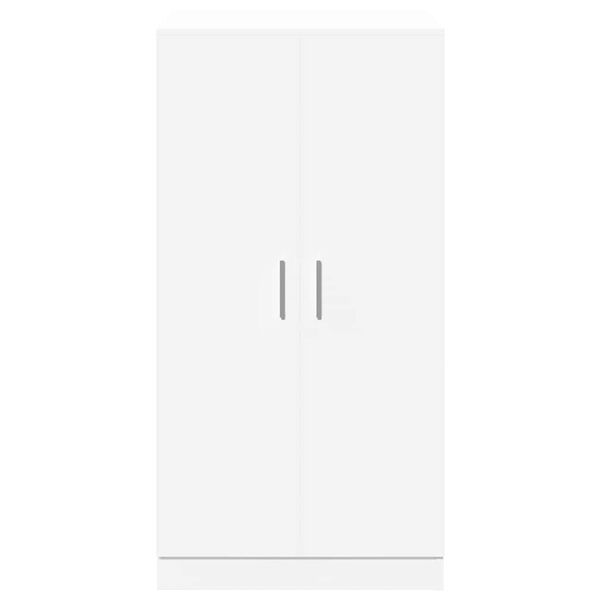 vidaXL Mueble zapatero con 7 estantes blanco