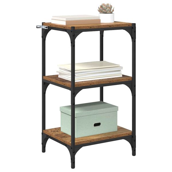 vidaXL Estanter&iacute;a para libros Madera vieja 40 x 33 x 70,5 cm