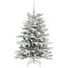 vidaXL &Aacute;rbol de Navidad artificial con ramas articuladas 120 cm