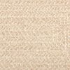 vidaXL Alfombra ZIZUR apariencia yute interior exterior beige 60x110cm