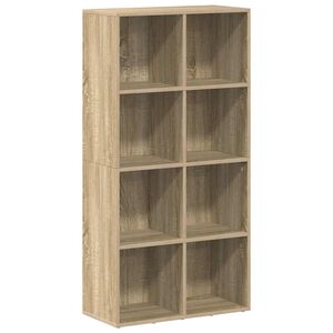 vidaXL Estanter&iacute;a/Aparador madera contrachapada roble 66x30x97,8 cm