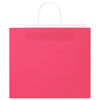 vidaXL Bolsas de papel con asas 250 uds rosa 32x22x28 cm