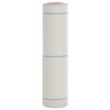 vidaXL Membrana de malezas PP blanca 0,5x200 m