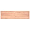 vidaXL Tablero mesa madera roble tratada marrón claro 180x50x(2-4) cm