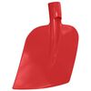 vidaXL Cabeza de pala 4 pcs Rojo 32 x 24,5 cm