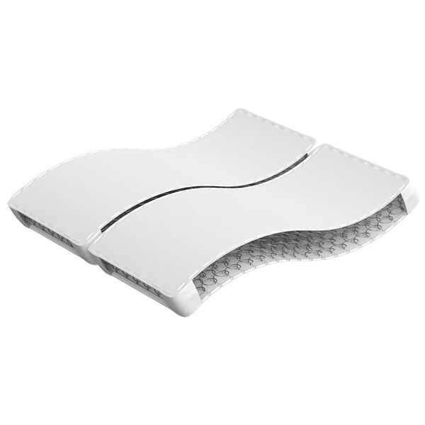 vidaXL Colchón de muelles Bonnell firmeza media 160x200 cm