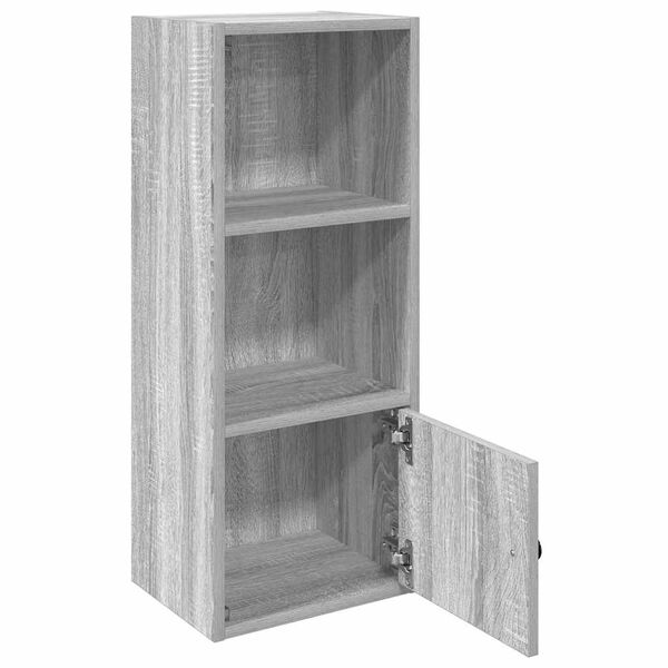 vidaXL Estanter&iacute;a madera de ingenier&iacute;a gris sonoma 31x24x77 cm