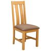 vidaXL Silla de comedor 2 pcs Madera de Roble S&oacute;lido Gris