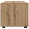 vidaXL Gabinete de TV con caj&oacute;n Roble artesanal 100 x 48 x 43 cm