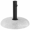 vidaXL Base para sombrilla 20,9kg Gris Claro Hormig&oacute;n Redondo