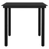 vidaXL Juego de comedor de jard&iacute;n 3 piezas gris oscuro