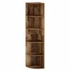 vidaXL Estante de esquina 5 niveles 41,5 x 41,5 x 178 cm