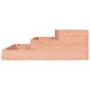 vidaXL Jardinera de madera maciza de abeto douglas 78x78x27 cm