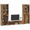 vidaXL Conjunto de mueble de TV con caj&oacute;n FLORIN Madera vieja