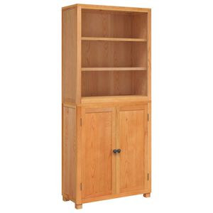 vidaXL Conjunto de Muebles de Almacenaje con estante 2 uds. Natural