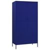 vidaXL Armario de acero azul oscuro 90x50x180 cm