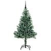 vidaXL &Aacute;rbol de Navidad Artificial Nevado con Luz LED Verde y 150 cm