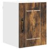 vidaXL Armario de Pared LUCCA Roble Ahumado 30 x 31 x 40 cm