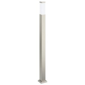 vidaXL Baliza de luz de 110 cm, acero inoxidable, IP44