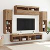 vidaXL Conjunto de mueble de TV 6 pcs Roble artisan