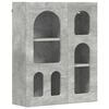 vidaXL Mueble colgante ELST Gris Hormig&oacute;n 59 x 20 x 71,5 cm