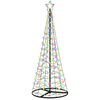 vidaXL &Aacute;rbol de Navidad LED en espiral con base EKENAS 180 cm 220 LED