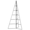 vidaXL &Aacute;rbol de Navidad para decoraci&oacute;n metal negro 100 cm
