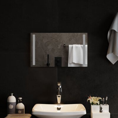 vidaXL Espejo de baño con LED 50x30 cm