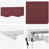 vidaXL Toldo Retr&aacute;ctil El&eacute;ctrico Burdeos 3 x 2 m