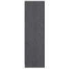 vidaXL Estanter&iacute;a/divisor de espacios madera pino gris 36x33x110 cm