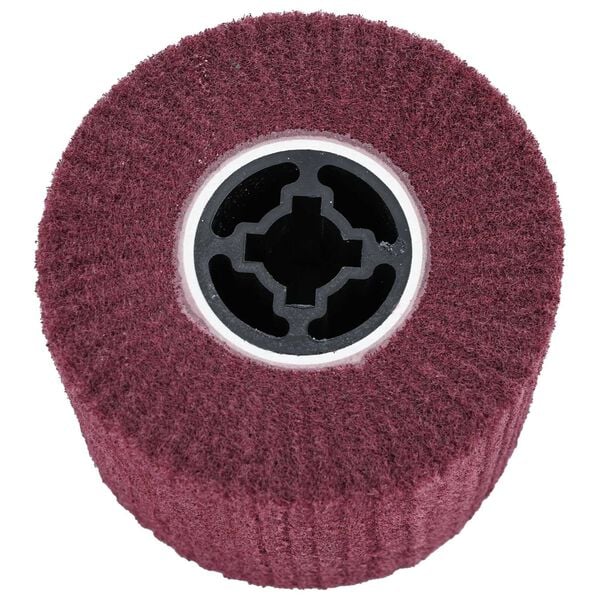 vidaXL Rodillos de Lijado 3 pcs Rojo 12 x 12 x 10 cm fibra sintética