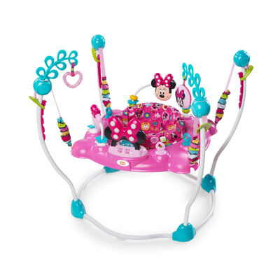 Disney Saltador Para Bebe Minnie Mouse Rosa K Vidaxl Es