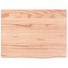 vidaXL Estante de pared madera de roble tratada marrón claro 40x30x2cm