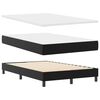 vidaXL Cama tipo Box Spring Negro 120 x 200 cm Cuero sint&eacute;tico