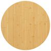 vidaXL Tablero de mesa de bamb&uacute; &Oslash;80x1,5 cm