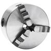 vidaXL Mandril de torno autocentrante de 3 mordazas 125 mm acero K11 125