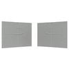 vidaXL Panel lateral de tienda para fiestas 2 uds. 400 x 195 cm