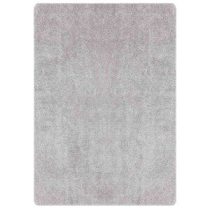vidaXL Alfombra Shaggy Antideslizante Gris 240 x 340 cm PP