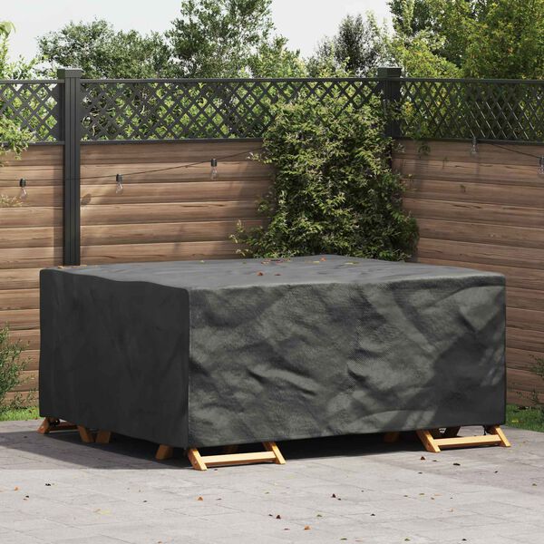 vidaXL Funda para muebles Liso Negro 200 x 165 x 80 cm 420D