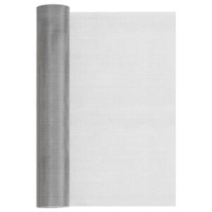 vidaXL Pantalla de malla 40 x 2000 cm 30 Mesh Acero Inoxidable 201