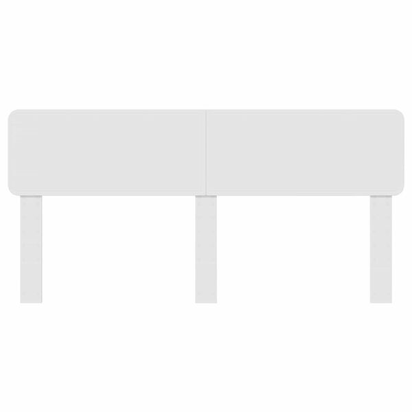 vidaXL Cabecero Brillante 200 cm Madera contrachapada